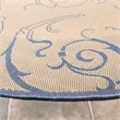 Safavieh Courtyard Natural Indoor Outdoor Rug - Round 7'10