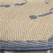 Safavieh Courtyard Natural Indoor Outdoor Rug - Round 7'10