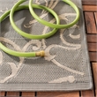 Safavieh Courtyard Grey Indoor Outdoor Rug - Runner 2'4