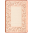 Safavieh Courtyard Terracotta Indoor Outdoor Rug - 4' x 5'7