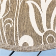 Safavieh Courtyard Brown Indoor Outdoor Rug - Round 7'10