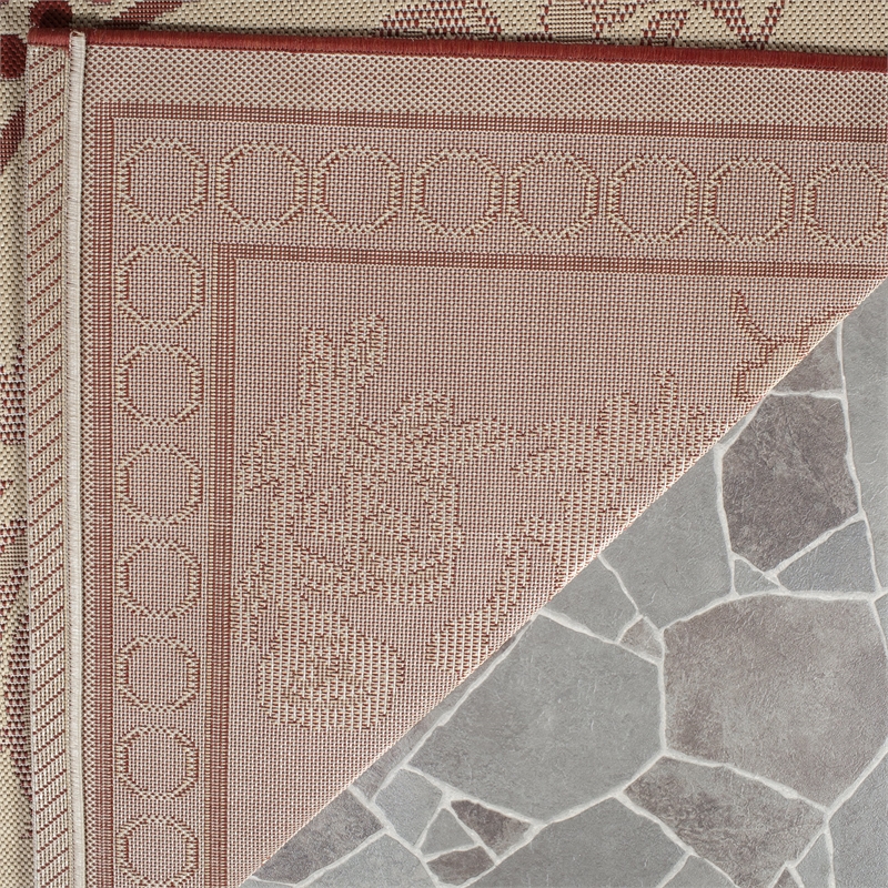 Safavieh Courtyard Natural Indoor Outdoor Rug - Runner 2'3