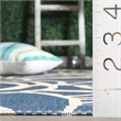 Safavieh Courtyard Blue Indoor Outdoor Rug - Runner 2'3