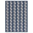 Safavieh Courtyard Navy Indoor Outdoor Rug - 5'3
