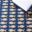 Safavieh Courtyard Navy Indoor Outdoor Rug - 5'3