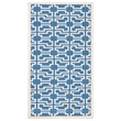 Safavieh Courtyard Blue Indoor Outdoor Rug - 2'7