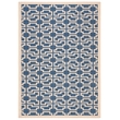Safavieh Courtyard Blue Indoor Outdoor Rug - 4' x 5'7