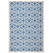 Safavieh Courtyard Blue Indoor Outdoor Rug - 5'3