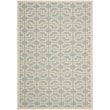 Safavieh Courtyard Blue Indoor Outdoor Rug - 6'7
