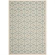 Safavieh Courtyard Blue Indoor Outdoor Rug - 8' x 11'