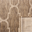 Safavieh Courtyard Brown Indoor Outdoor Rug - 4' x 5'7