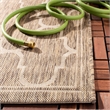 Safavieh Courtyard Navy Indoor Outdoor Rug - 4' x 5'7