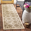 Safavieh Courtyard Brown Indoor Outdoor Rug - Runner 2'3
