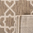 Safavieh Courtyard Brown Indoor Outdoor Rug - Runner 2'3