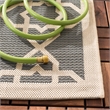 Safavieh Courtyard Grey Indoor Outdoor Rug - Runner 2'3
