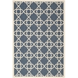 Safavieh Courtyard Navy Indoor Outdoor Rug - 6'7