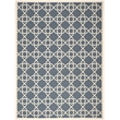 Safavieh Courtyard Navy Indoor Outdoor Rug - 8' x 11'