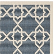 Safavieh Courtyard Navy Indoor Outdoor Rug - Runner 2'3