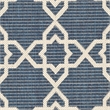 Safavieh Courtyard Navy Indoor Outdoor Rug - Runner 2'7