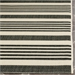 Safavieh Courtyard Black Indoor Outdoor Rug - 9' x 12'