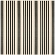 Safavieh Courtyard Black Indoor Outdoor Rug - Square 5'3