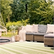 Safavieh Courtyard Beige Indoor Outdoor Rug - 8' x 11'