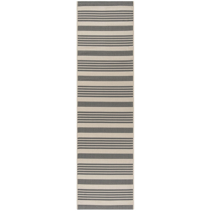 Safavieh Courtyard Grey Indoor Outdoor Rug - Runner 2'3