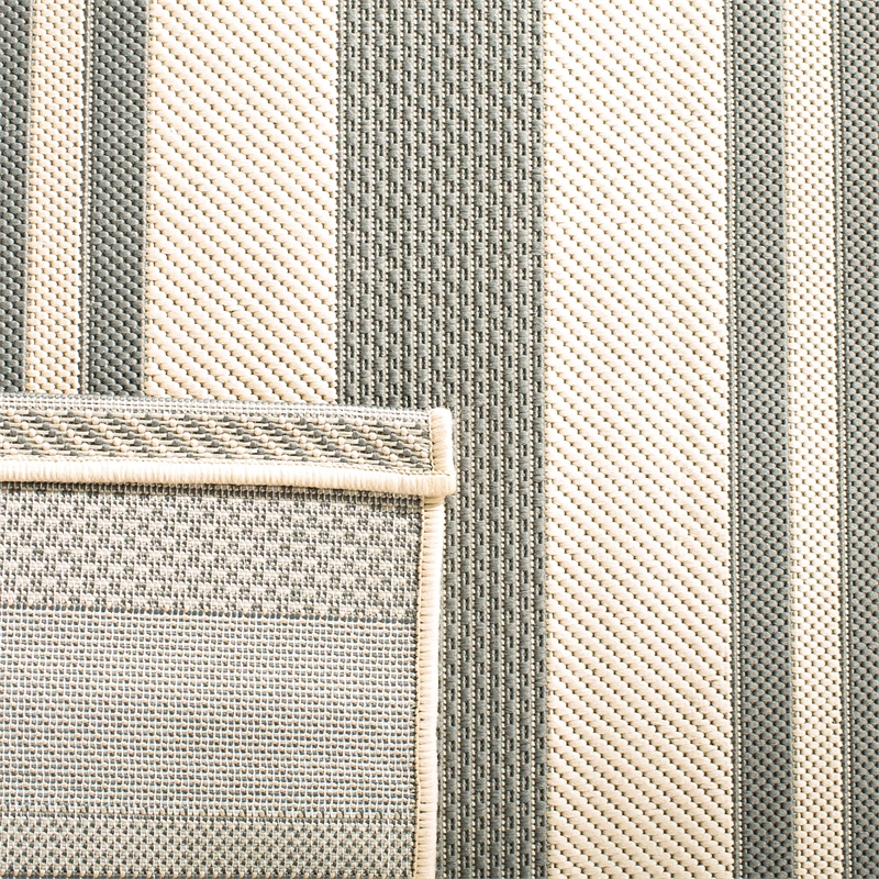 Safavieh Courtyard Grey Indoor Outdoor Rug - Runner 2'3