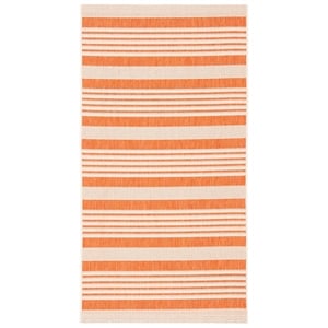 Safavieh Courtyard Terracotta Indoor Outdoor Rug - 2'7&quot x 5'
