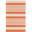 Safavieh Courtyard Terracotta Indoor Outdoor Rug - 8' x 11'