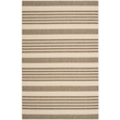 Safavieh Courtyard Brown Indoor Outdoor Rug - 5'3