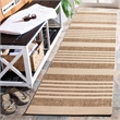 Safavieh Courtyard Brown Indoor Outdoor Rug - 8' x 11'