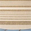 Safavieh Courtyard Brown Indoor Outdoor Rug - Round 7'10