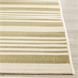 Safavieh Courtyard Green Indoor Outdoor Rug - 2' x 3'7