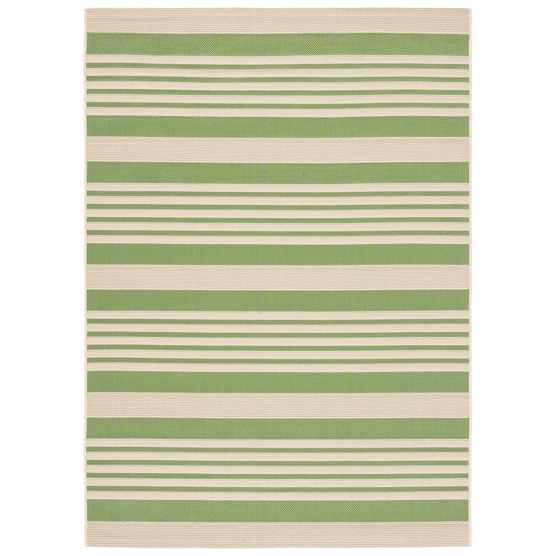 Safavieh Courtyard Green Indoor Outdoor Rug - 2'7