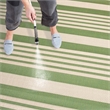 Safavieh Courtyard Green Indoor Outdoor Rug - Runner 2'3