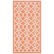 Safavieh Courtyard Terracotta Indoor Outdoor Rug - 2'7