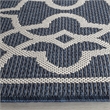 Safavieh Courtyard Navy Indoor Outdoor Rug - Runner 2'7