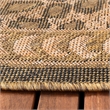 Safavieh Courtyard Natural Indoor Outdoor Rug - Round 7'10