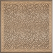 Safavieh Courtyard Natural Indoor Outdoor Rug - Square 7'10