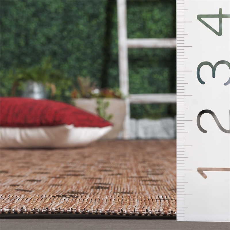 Safavieh Courtyard Natural Indoor Outdoor Rug - 2' x 3'7