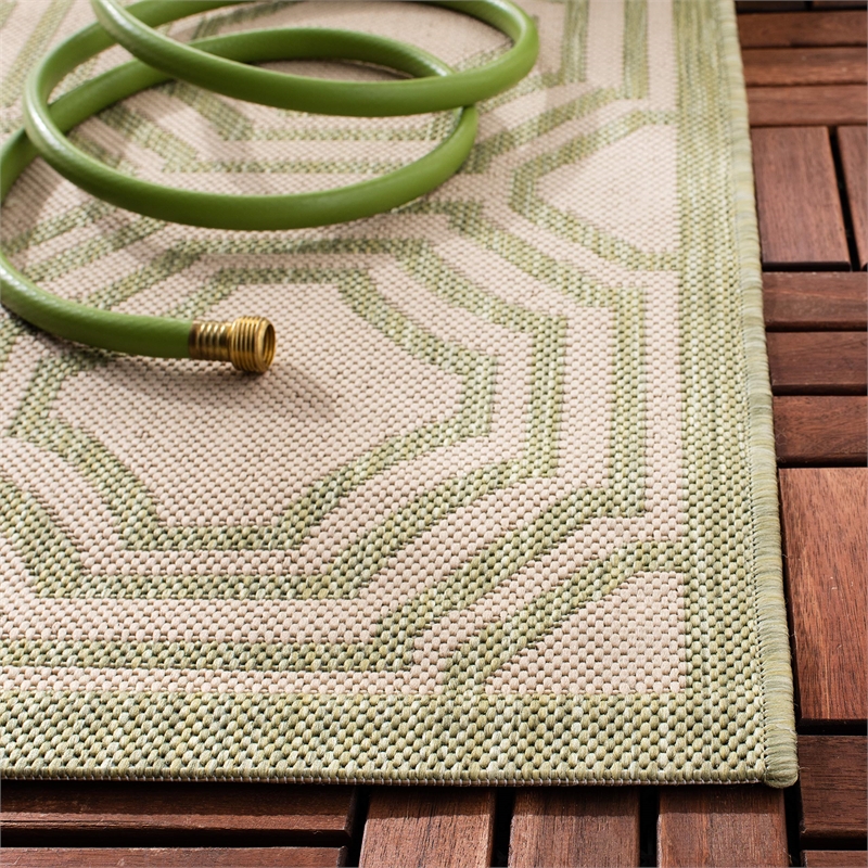 Safavieh Courtyard Navy Indoor Outdoor Rug - 2'7