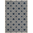 Safavieh Courtyard Navy Indoor Outdoor Rug - 5'3
