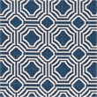 Safavieh Courtyard Navy Indoor Outdoor Rug - 9' x 12'