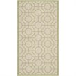 Safavieh Courtyard Beige Indoor Outdoor Rug - 2'7