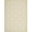 Safavieh Courtyard Beige Indoor Outdoor Rug - 4' x 5'7