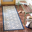 Safavieh Courtyard Beige Indoor Outdoor Rug - 8' x 11'