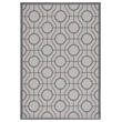 Safavieh Courtyard Light Grey Indoor Outdoor Rug - 5'3