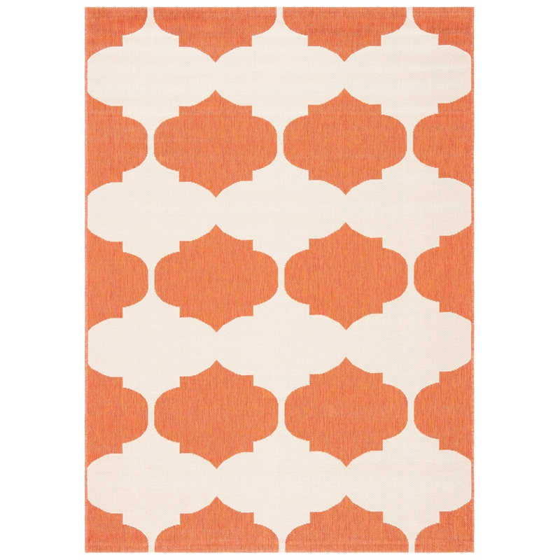 Safavieh Courtyard Beige Indoor Outdoor Rug - 5'3