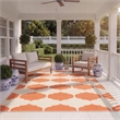 Safavieh Courtyard Beige Indoor Outdoor Rug - 8' x 11'